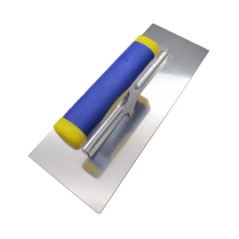 Plastering Skimming Trowel Spreader with Ergonomic Handle Stainless Steel Putty Knife for Grouting Tile Flooring Wall