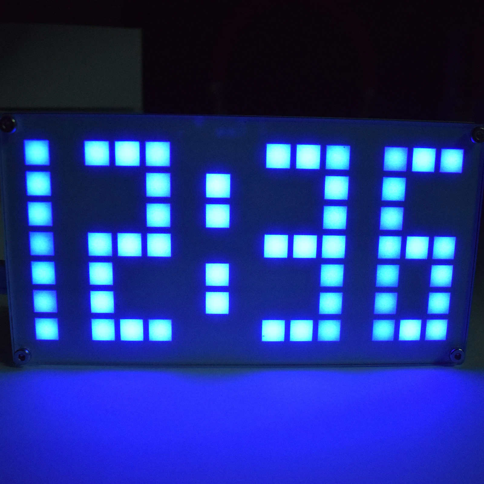 Touch Key DIY Clock DS3231 Big Size LED Dot Matrix Alarm Clock Kit