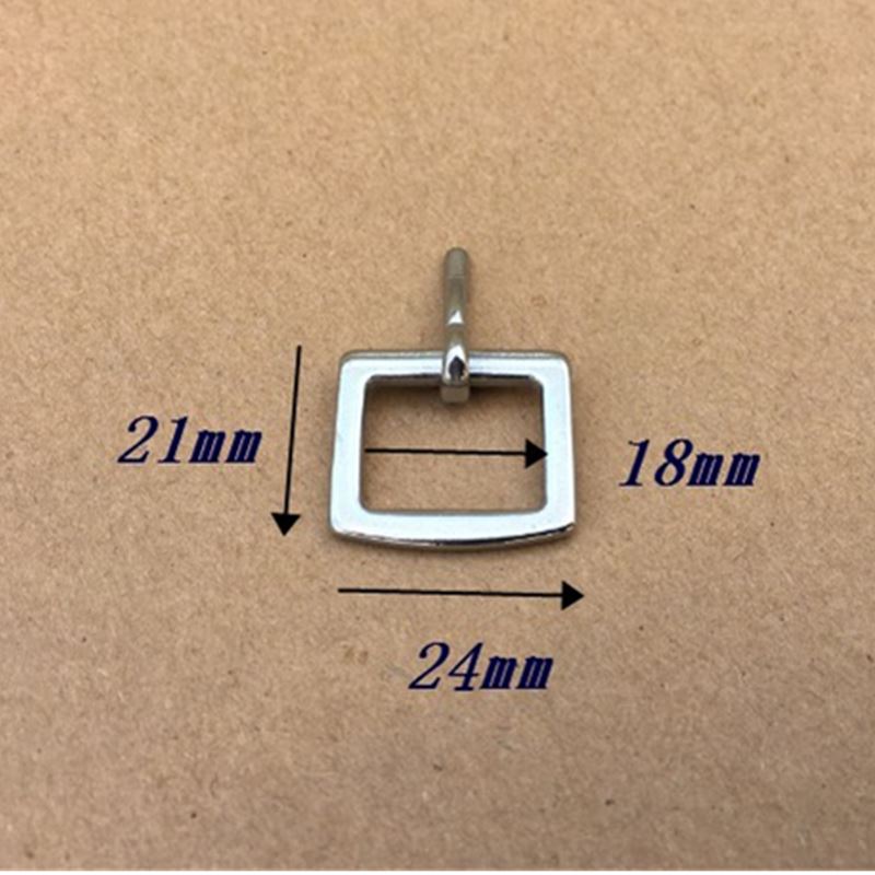 20Pcs สแตนเลสสตีลเข็มขัดโลหะหัวเข็มขัด Rein หัวเข็มขัดเสื้อผ้าอุปกรณ์เสริมม้าสายรัด Hardware14mm 18มม.21มม.