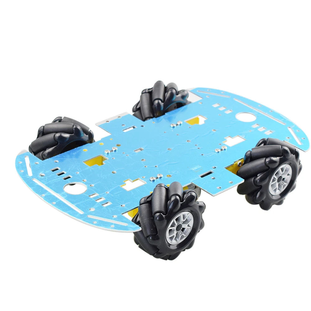 Giá Rẻ Nhất Mecanum Bánh Đa Hướng Robot Xe Khung Xe Bộ Với 4 TT Động Cơ Cho Arduino Raspberry Pi Tự Làm chi Tiết Đồ Chơi