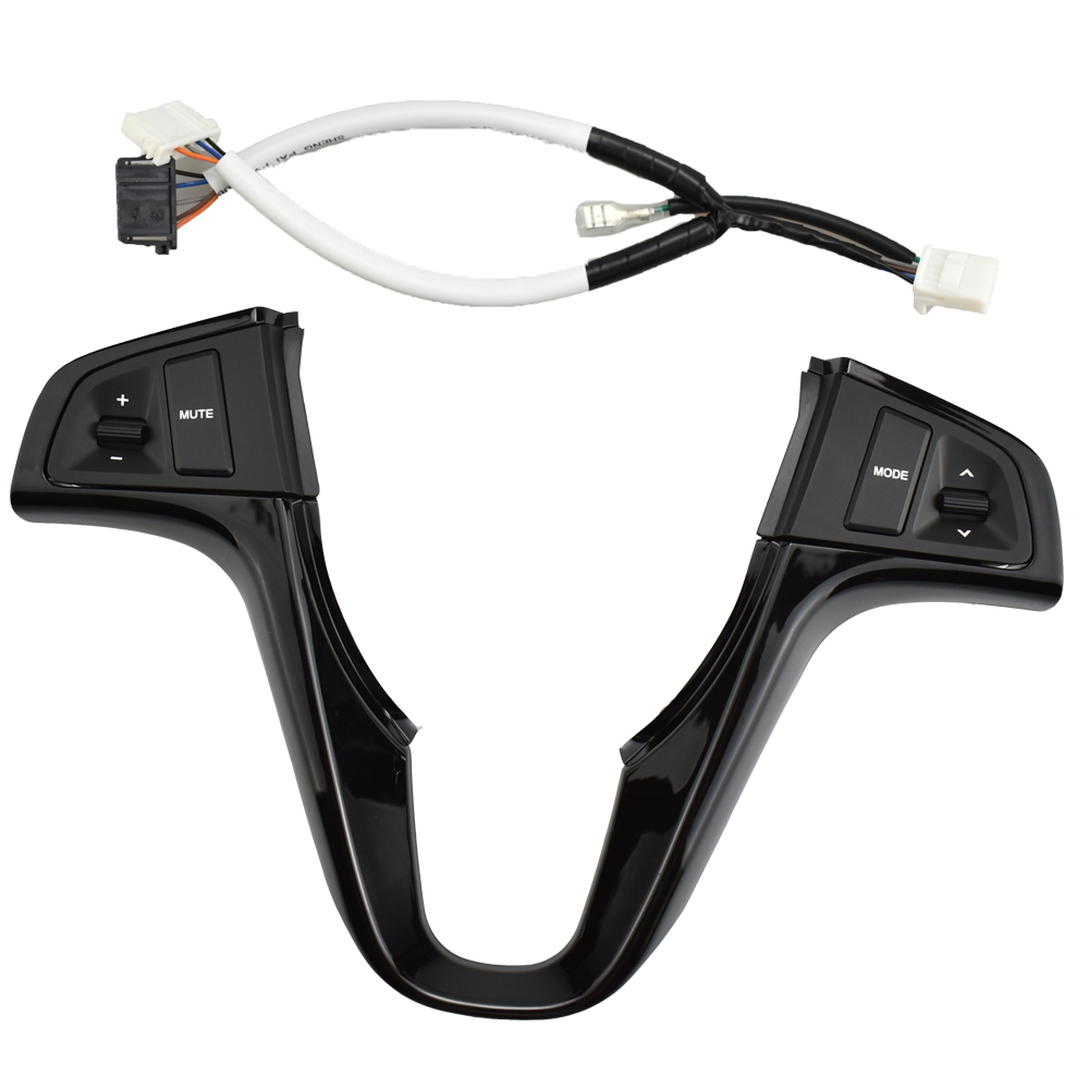 Botones de Control de Audio del volante para Hyundai VERNA SOLARIS, interruptor de botón, controlador de luz trasera del teléfono de volumen