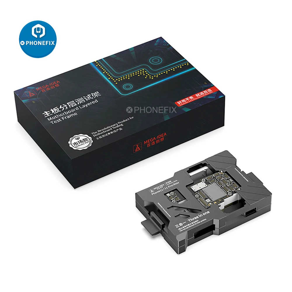 Qianli iSocket placa base accesorio de prueba para iPhone 16 15 14 13 13Pro 12 12mini 11 Pro Max placa lógica IC Chips función probador