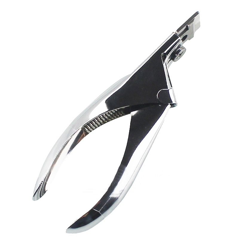1PCS Gunting Seni Kuku Bentuk U Baja Tahan Karat Profesional Gunting Kuku Tips Kuku Alat Pedikur Manikur