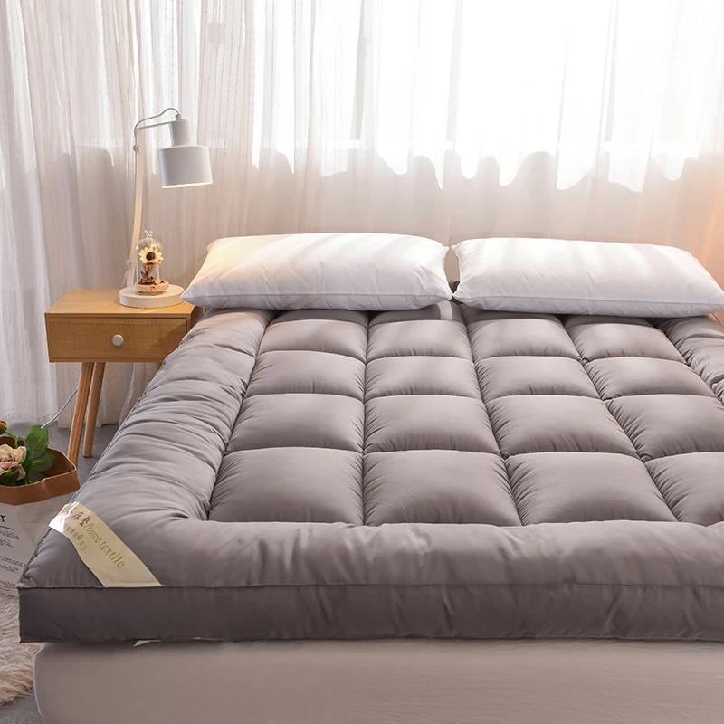 นุ่มสบายเดี่ยวคู่ที่นอนTatamiผู้ใหญ่ห้องนอนหนา10ซม.Topperที่นอนTatami Twin Queen King Size