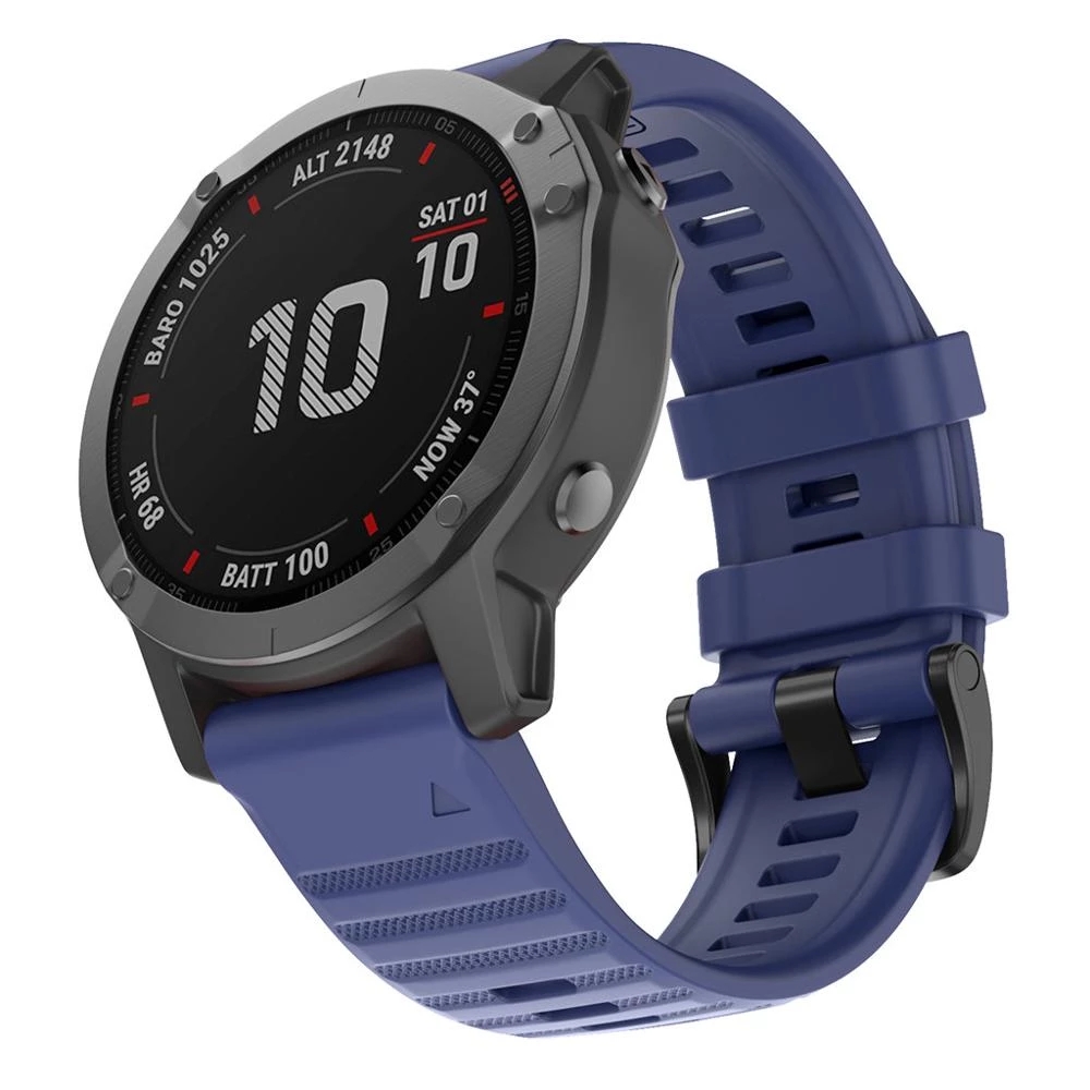 26 22 20 мм ремешок для часов Garmin Fenix 6X 6 Pro 7X 7 7S 8 47 мм 51 мм E силиконовый браслет Fenix Epix Pro 5S 5 Plus браслет