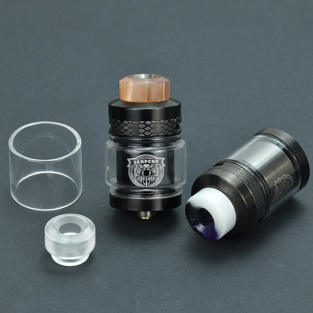 24MM Vape SERPENT ELEVATE RTA Tank 3,5 ml 4,5 ml llenado superior atomizador de cigarrillo electrónico reconstruible vs zeus x rta