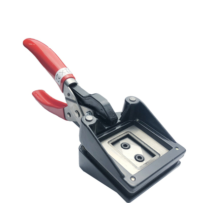 Pemotong Foto ID Genggam Tang Foto Paspor Kartu Bisnis Alat Pemotong Sudut Kanan Maks 50X50MM Tersedia Beberapa Ukuran Y