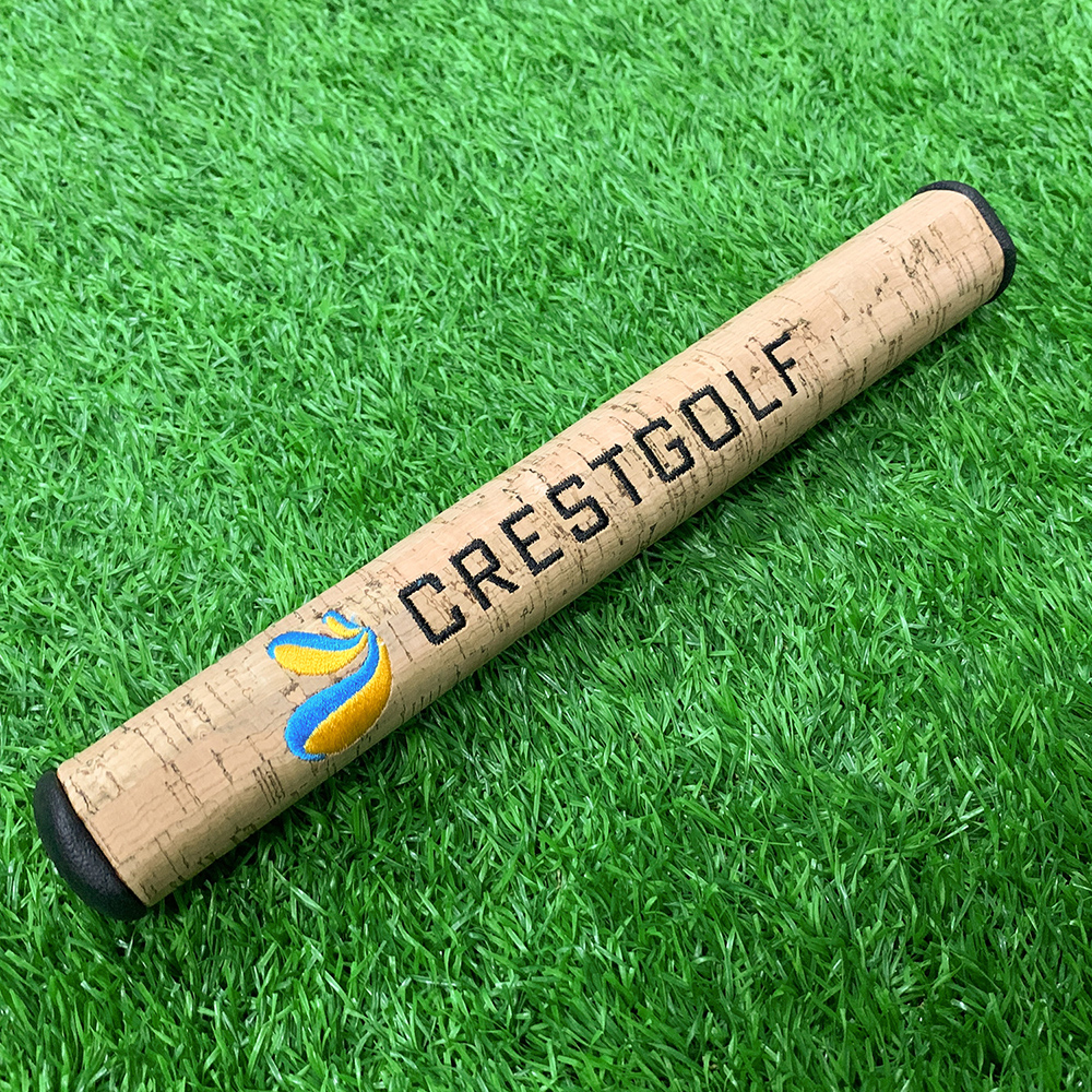 CRESTGOLF ゴルフ グリップ 新しい環境樹皮ゴルフ パター グリップ ゴルフ クラブ グリップ 3.0