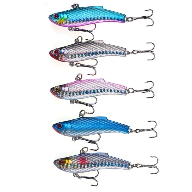 1 Cái 7Cm/20G Nhân Tạo Nhật Bản VIB Mồi Dụ Cá Dẫn Bên Trong Mồi Lặn Xoay Mồi Mùa Đông biển Câu Cá