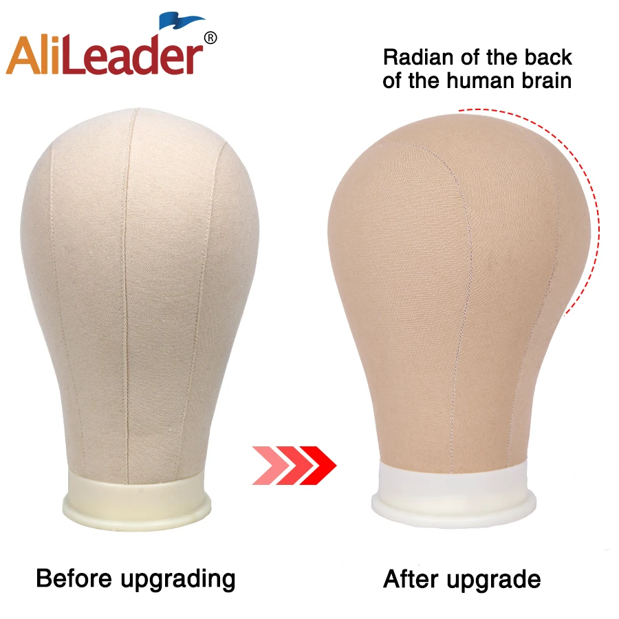 Alileader nuevo soporte para pelucas de 140Cm/64Cm, trípode para peluca con maniquí, cabeza de bloque de lienzo, trípode ajustable, kit para hacer peluca, regalo TPins