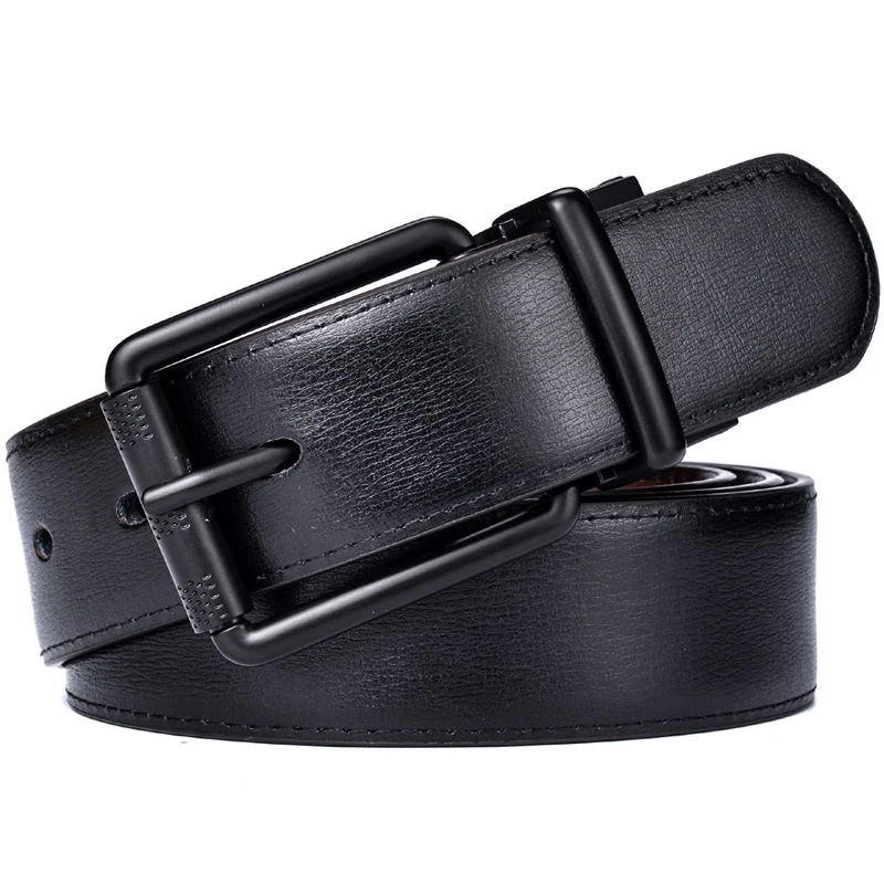 Da Nam Đảo Chiều Dây Khoác Jean Con Lăn Khóa 34MM Một Trong Những Đảo Ngược Cho 2 Màu