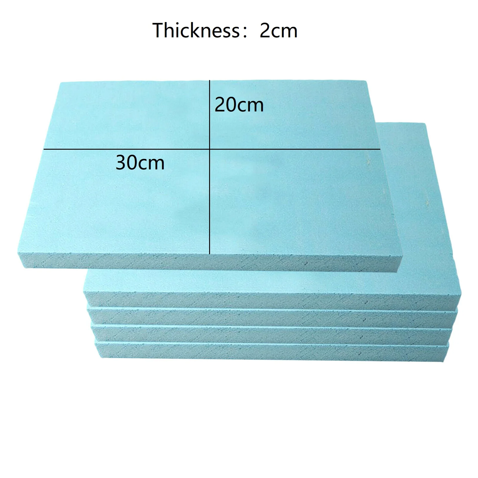 Bloques de espuma de Base Diorama, Material de modelado para manualidades, proyectos de arte de modelado y arreglos florales, 5 paquetes