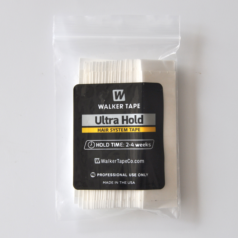 Ultra Hold Starkes weißes Haarsystem-Klebeband, doppelseitig klebendes Super-Klebeband für Spitzenperücken/Mann-Toupet/Haarteile