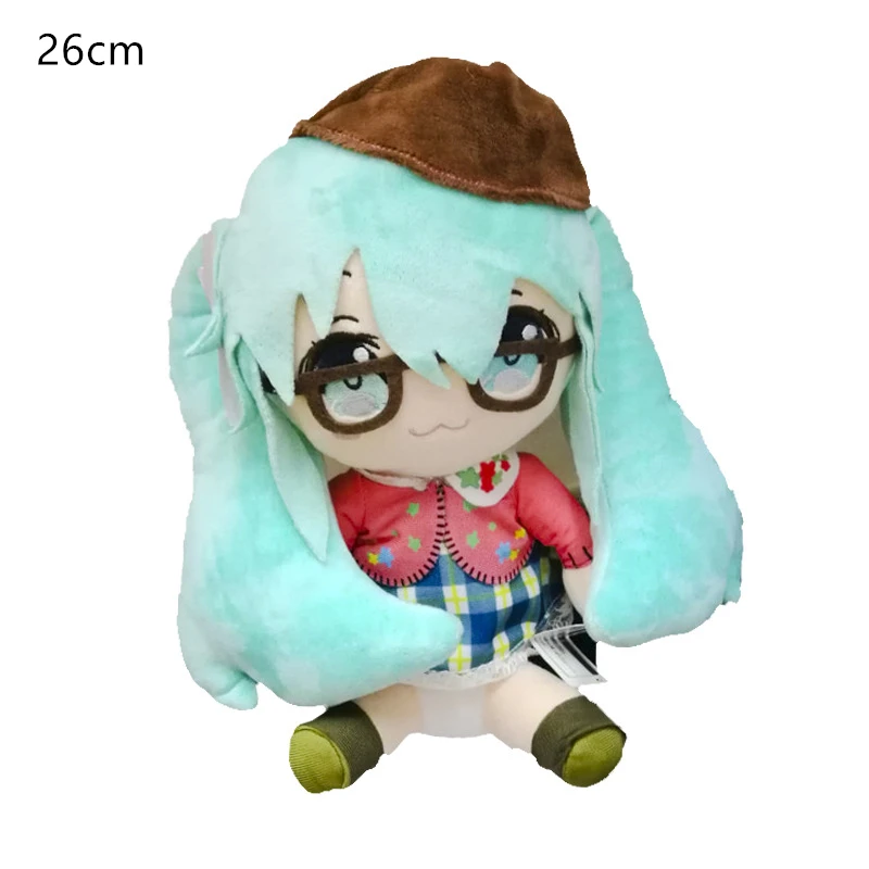 25-32Cm Anime Nhật Bản Sang Trọng Đồ Chơi Nhồi Bông Hatsune Miku Sang Trọng Búp Bê Mềm Gối Tương Lai Búp Bê Dễ Thương Quà Tặng Giáng Sinh dành Cho Trẻ Em