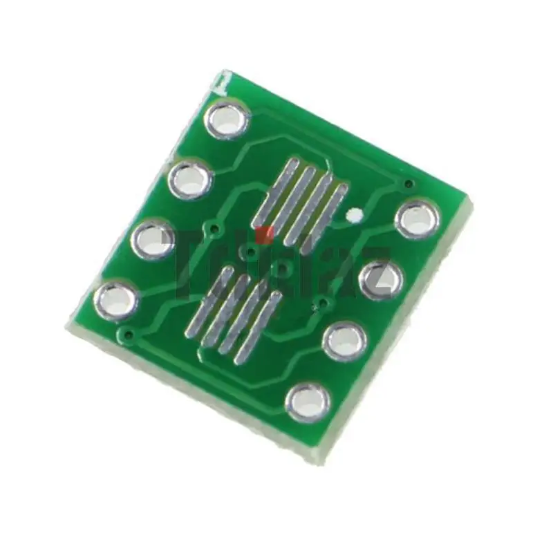 10 Chiếc Chì PCB Adapter Ban IC SMD Để Chấm So/Msop/Tssop/Soic/sop8 Sang Dip8 Cơ Thể Rộng Thân Hẹp 8pin