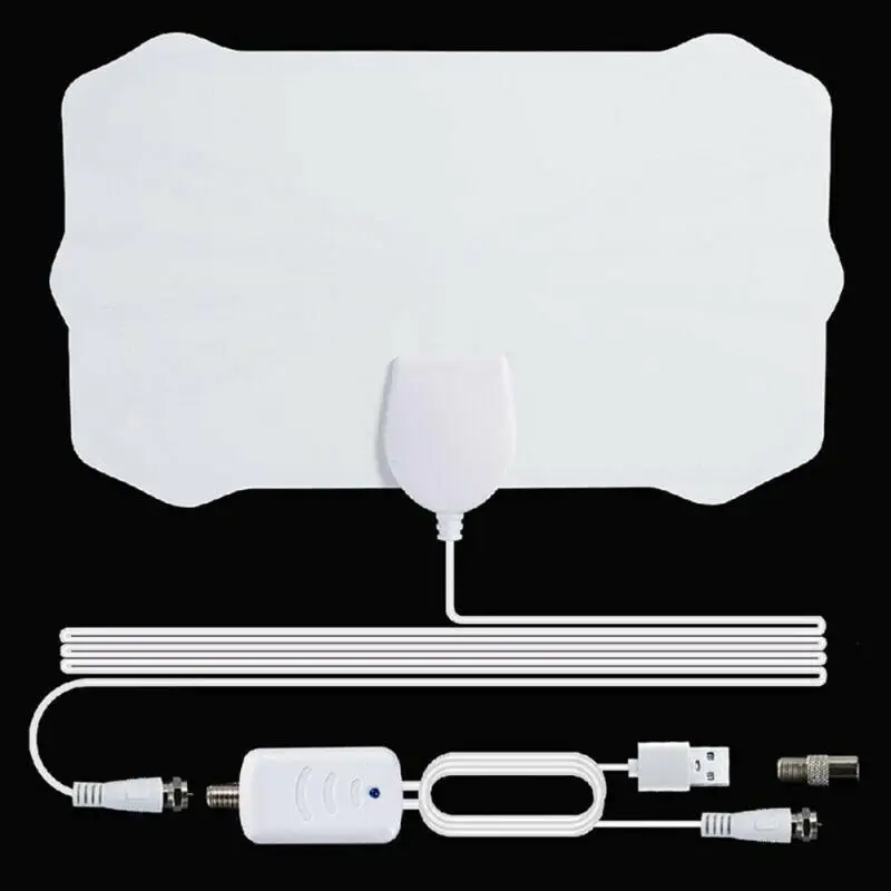 2021 nuevo interior Digitale Hdtv antena Tv 120 millas radio Versterker DVB-T2 Isdb-Tb claro Satellietschotel Signaal Ontvanger