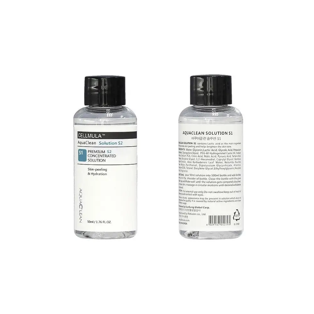 Aqua Peeling Solution Skin Clean Essence ผลิตภัณฑ์เซรั่มสําหรับ Hydro Facial Machine ทําความสะอาดผิวหน้า (50ml = 800ml)