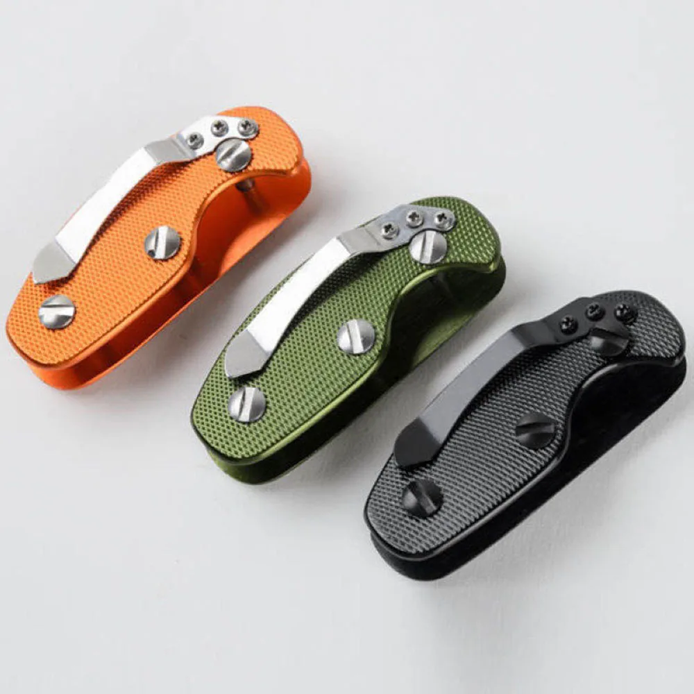 Móc Chìa Khóa Thông Minh Giá Đỡ Di Động Túi Đựng Ví Dây Chuyền Chìa Khóa Xe Ô Tô Ví Quản Gia Bỏ Túi EDC Móc Chìa Khóa Nhà Tổ Chức Dụng Cụ nam