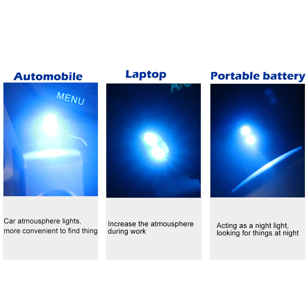 Mini USB Đèn LED Xe Hơi Tự Động Bên Trong Khí Quyển Ánh Sáng Chiếu Sáng Khẩn Cấp Ánh Sáng Máy Tính Tự Động Nhiều Màu Sắc Đèn Trang Trí Phụ Kiện Ô Tô