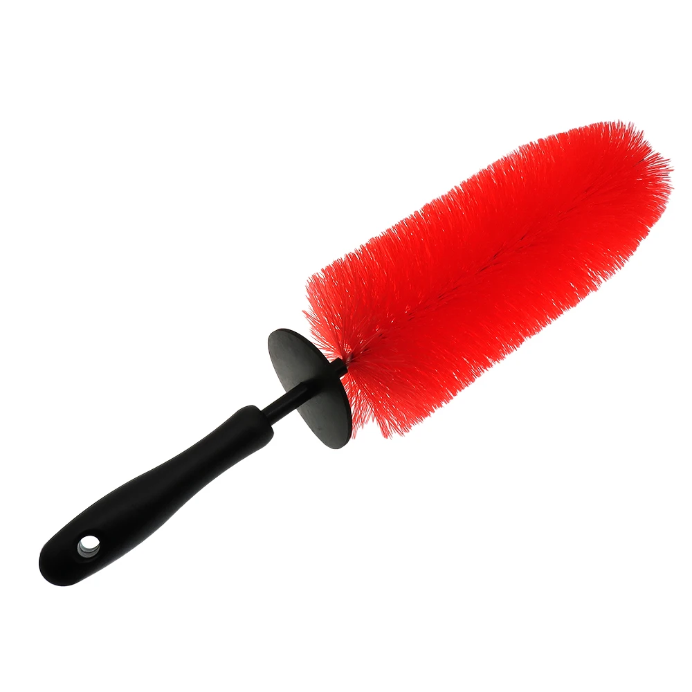 9.5Inch Xe Bánh Xe Rửa Cọ Lốp Bàn Chải Dài Lông Bàn Chải Mềm Và Bàn Chải Vệ Sinh Cho Động Cơ Động Cơ Dạng Lưới Tản Nhiệt Bánh Xe Rửa Bàn Chải dụng Cụ Vệ Sinh