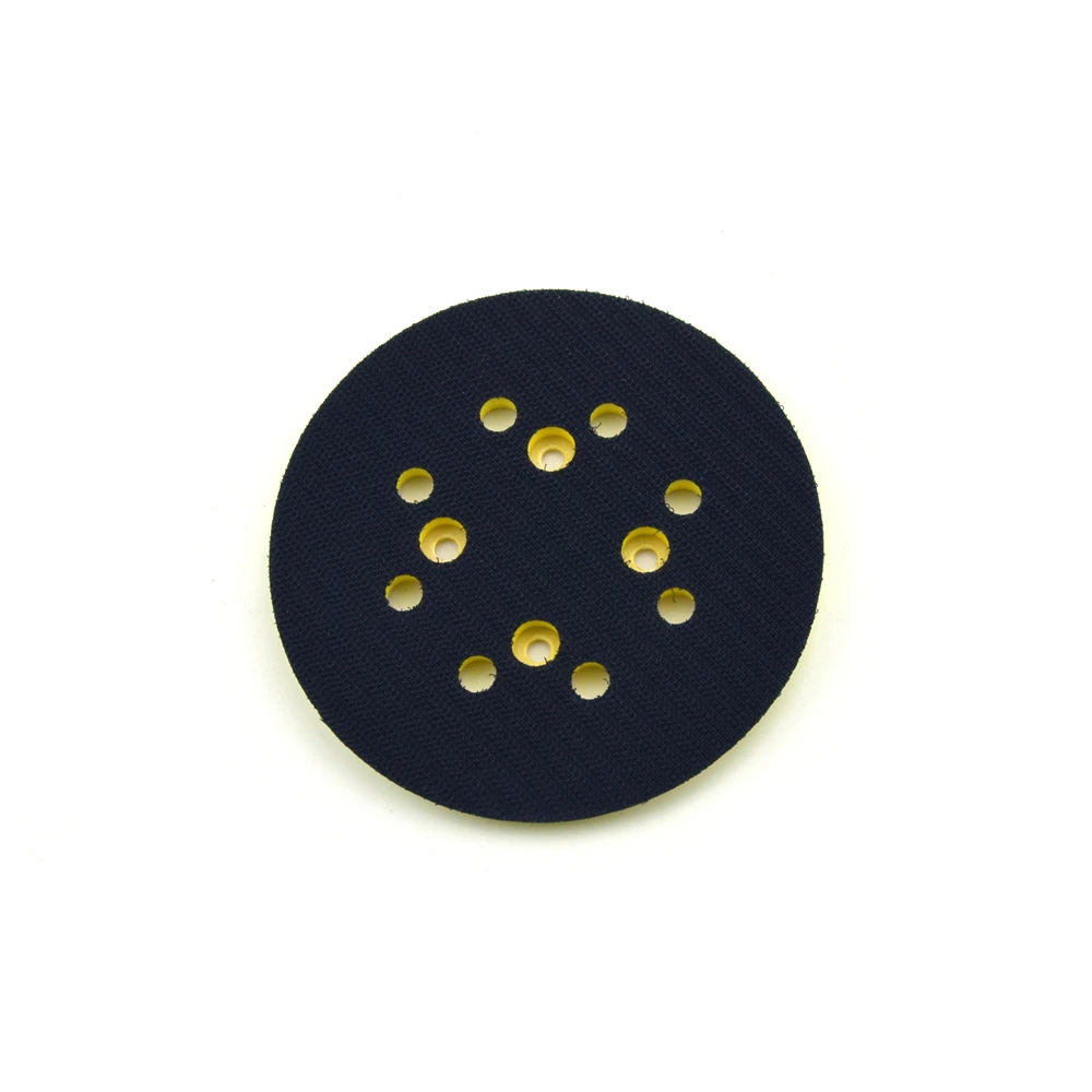 5 Inch 8 Holes 4 Nails Hook & Loop Sanding Pads 1 Pcs 125mm for Fits Air Sander Polishing and Sanding Wood Car Body and Metal