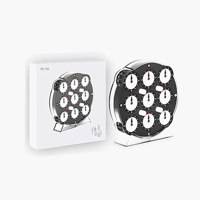Reloj mágico QiYi Speed cube, reloj magnético Shengshou, reloj mágico magnético, reloj Sengso, reloj mágico profesional, juguetes de cubo