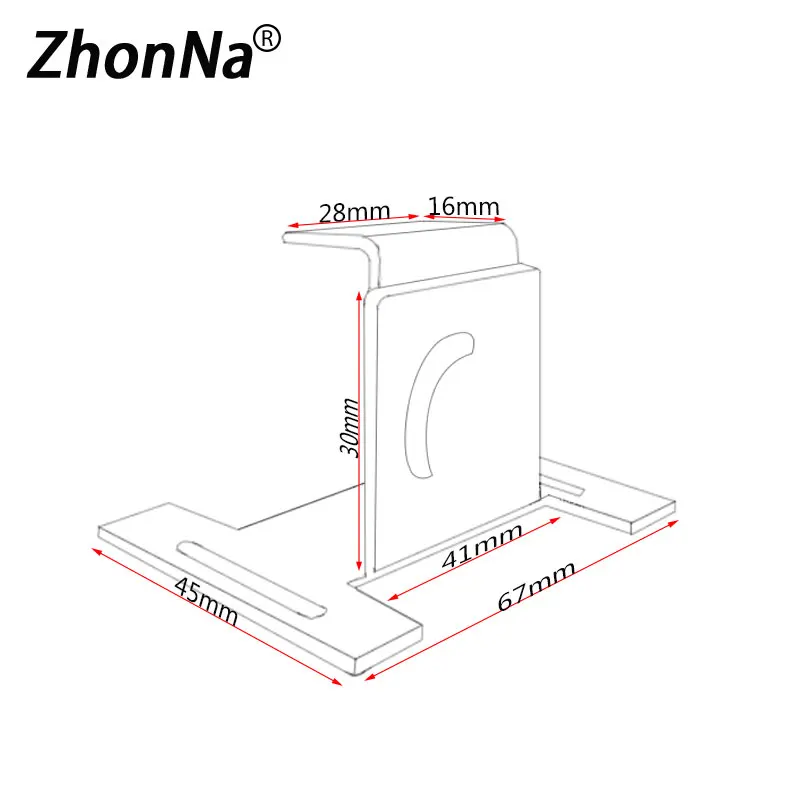 16mm Wood Machine Laser Line Locator Mount Metal Bracket For DIY Positioner  Holde Rotary Axis 12mm16mm20mm25mm  Module Optional