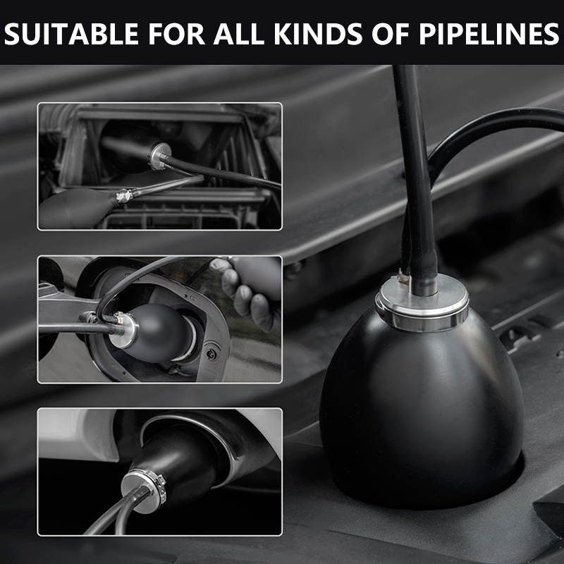 Universele Easy Intake Adapter Diagnostic Tool Quick Seal Entree adapter Adapter voor rooklekdetector Airbag tool