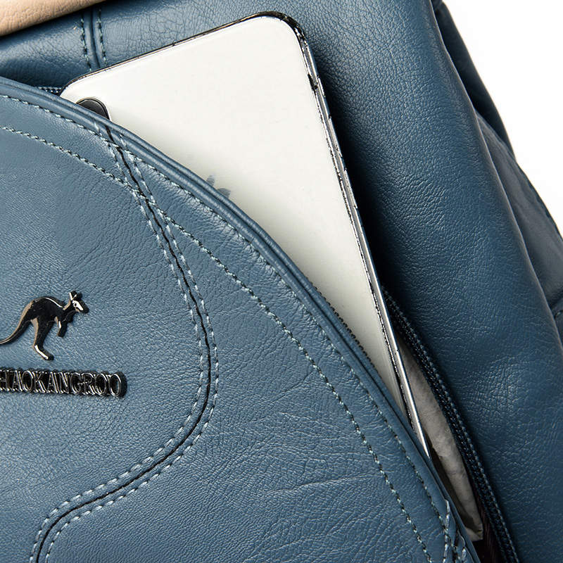 女性の革のバックパックジッパー女性のチェストバッグ旅行バックパックレディースバッグパック Mochilas スクールバッグ十代の少女のための嚢 A Dos