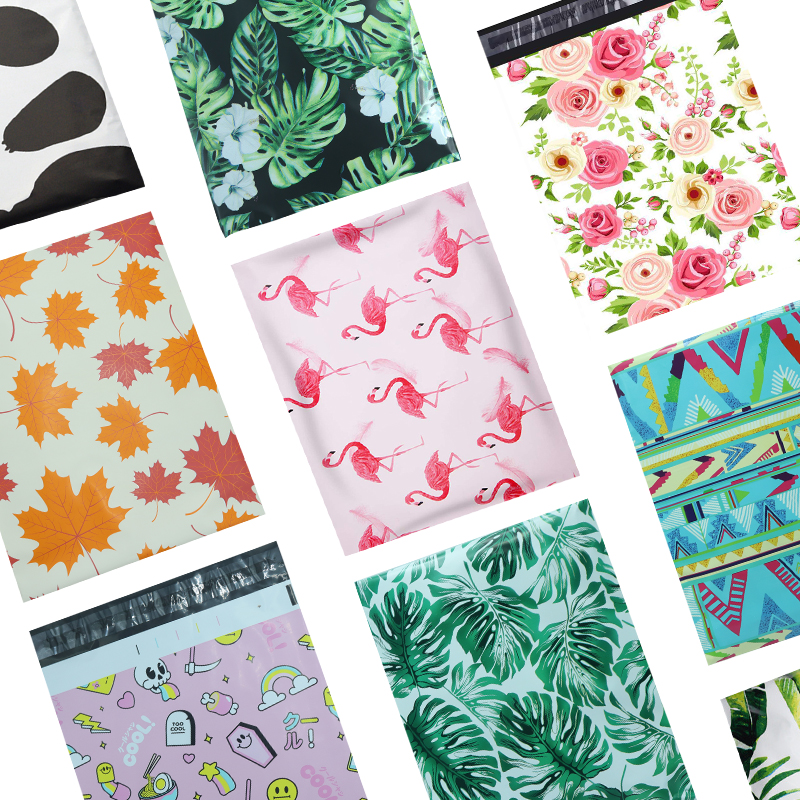 10 Uds. 10x13 ''250x330mm Color Poly Mailer sin sobres acolchados autosellados bolsa de correo sobres de envío