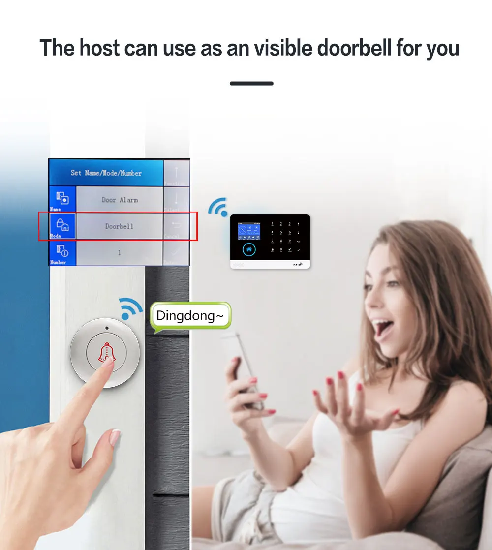 PGST Smart Home WiFi 4G sistema de alarma para el hogar con Sensor de movimiento sirena inalámbrica visión nocturna cámara IP Tuya soporte Alexa