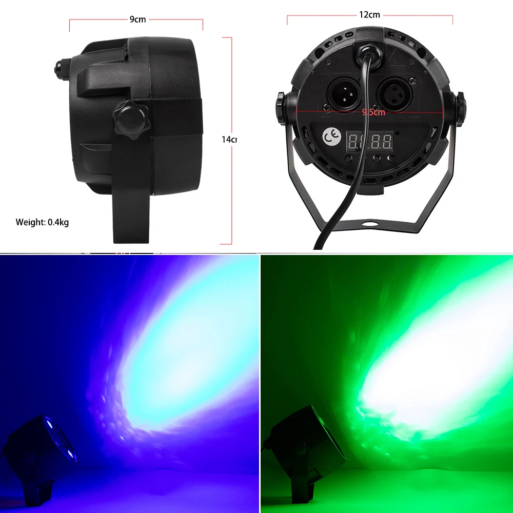 1PCS LED 7X18W RGBWA + UV Ngang Bằng Ánh Sáng Với DMX512 6in1 Pha Rửa Hiệu Ứng DJ disco Mini Led Điểm Bùng Phát 10W