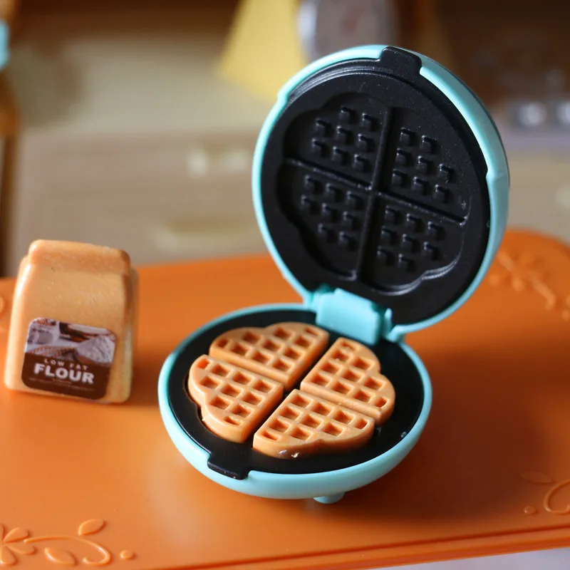 NOWOŚĆ 1:12 Miniaturowy domek dla lalek Miniaturowy wypiekacz do chleba Mini piekarnik Udawaj jedzenie dla 1/6 Blyth OB11 BJD Doll House Kitchen Play