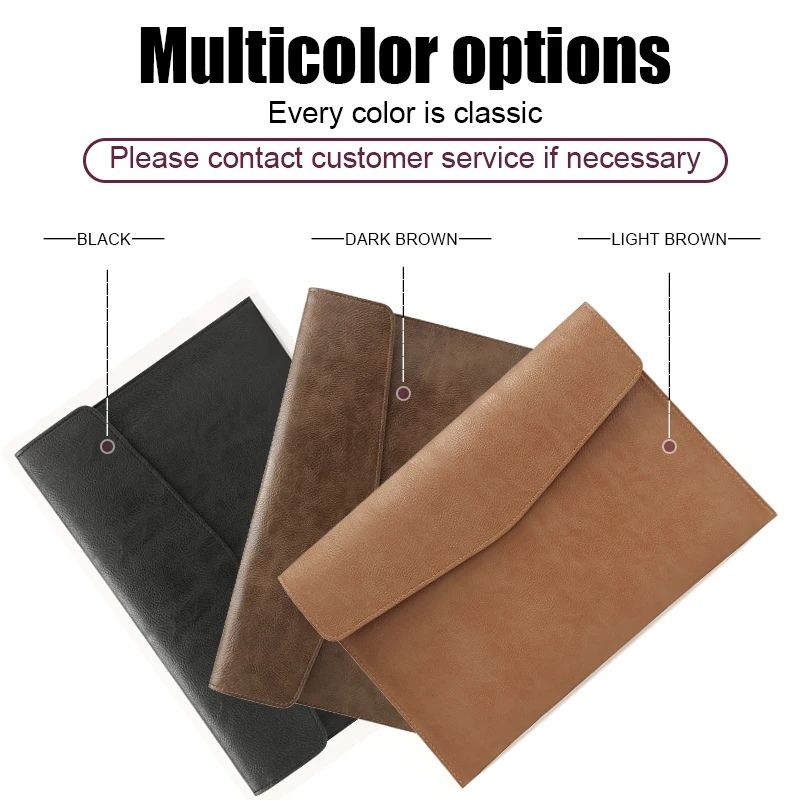 Funda para MacBook Mac Book iPad) Air M1 M2 Pro 13 3 13,6 14 2 12 9 pulgadas funda de cuero carpeta para hombre 2022 2021 2020