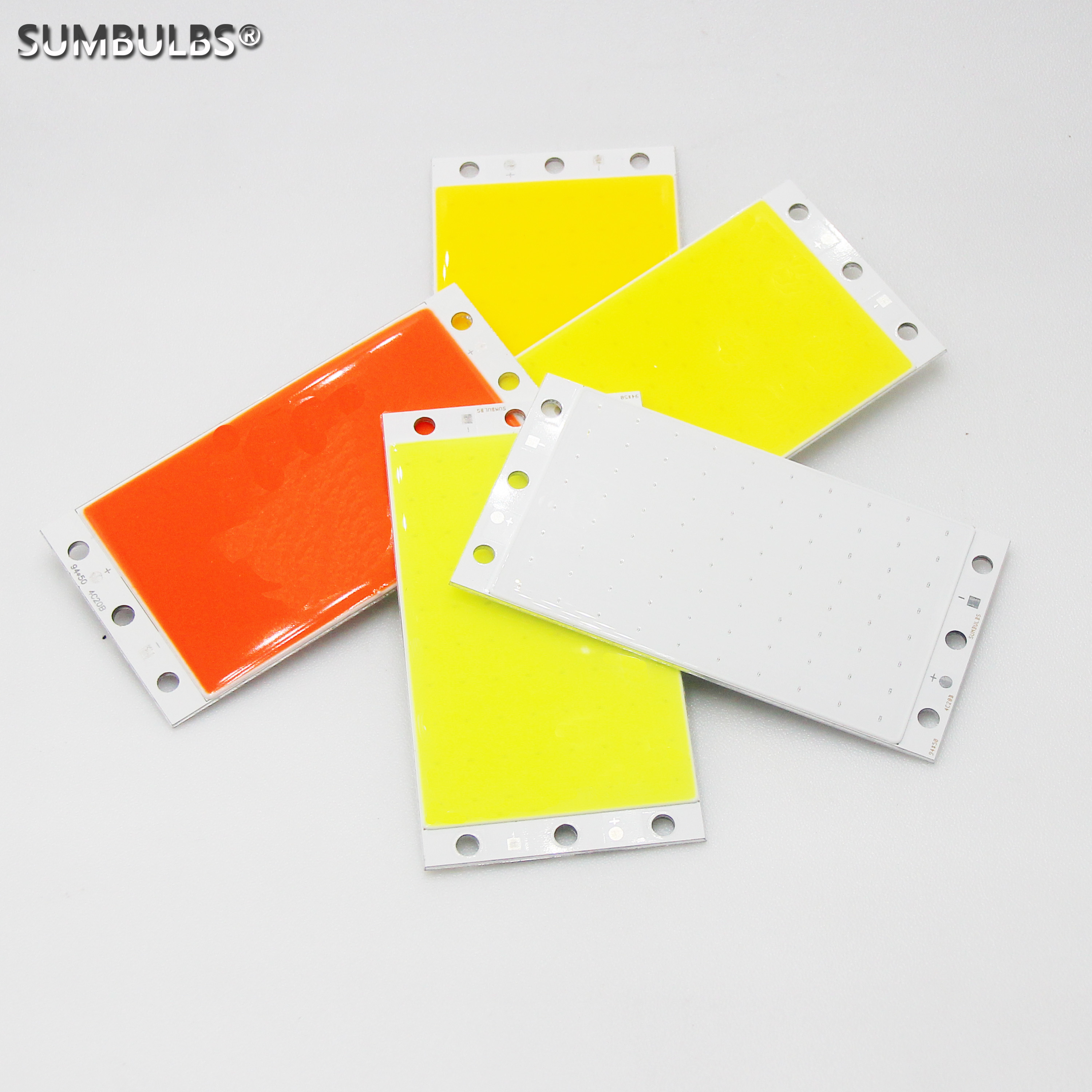 SUMBULBS DC 12V 16W 94*50mm COB LED Panel lichtquelle Chip On Board LED streifen Matrix Lampe für DIY Haus Beleuchtung Emitting Diode