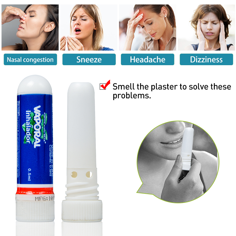 Sumifun 5 Loại Thái Lan Máy Xông Hút Mũi Bạc Hà Kem 100% Ban Đầu Mũi Tinh Dầu Viêm Mũi Mũi Lạnh Thoáng Mát Thảo Dược Lò Xông Tinh Dầu