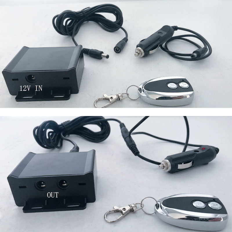 Interruptor Manual de corte de escape Universal de 12v o kit de interruptor de control remoto electrónico de Control remoto inalámbrico