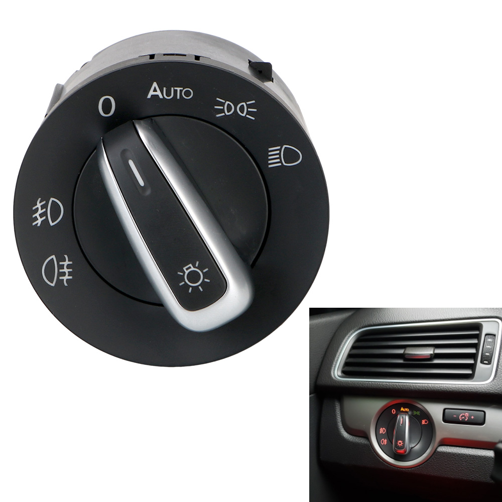 Auto koplamp schakelaar mistlamp controle 5ND 941431 B Auto-accessoires voor VW Passat B6 B7 Golf Jetta MK6 MK5 Tiguan SEAT Volkswagen