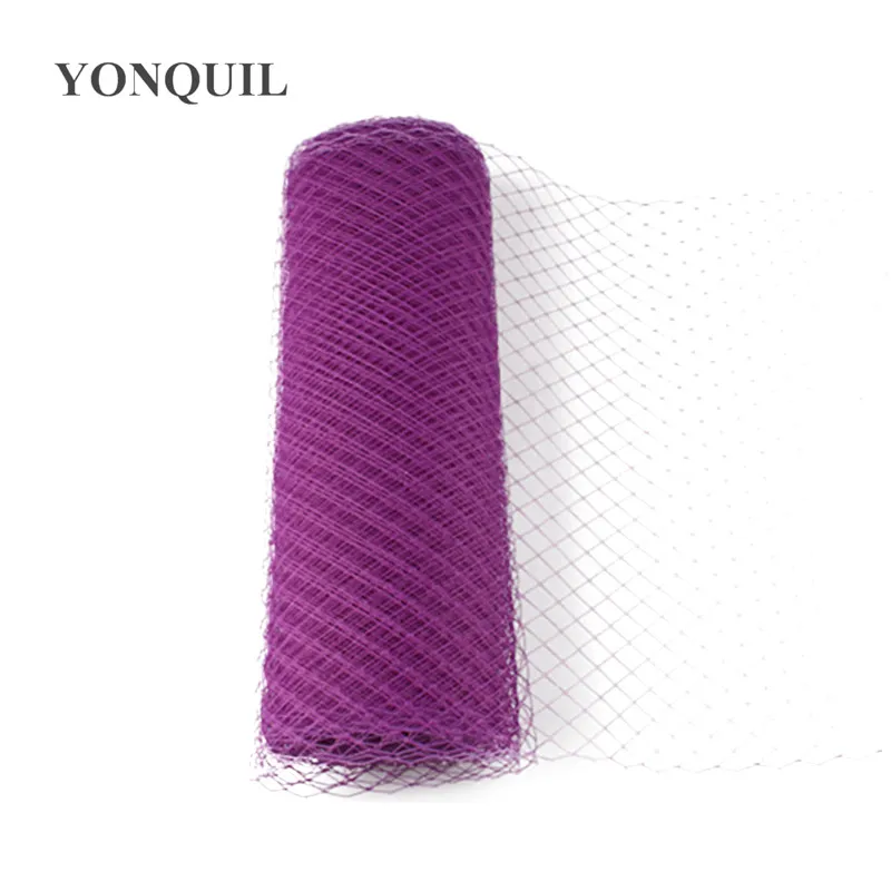 25/45 CM Breite Russische Schleier Hut Vogelkäfig Schleier Netting Mesh Stoff Für Hochzeit Mode Trim Netting DIY Haar Zubehör