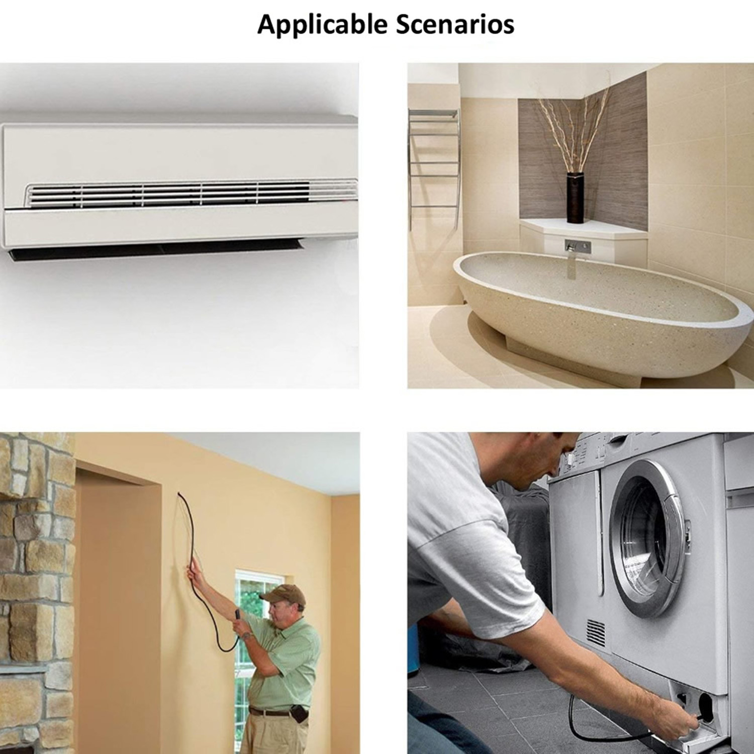 Камера-эндоскоп IP67, 7 мм, 6 светодиодов, USB