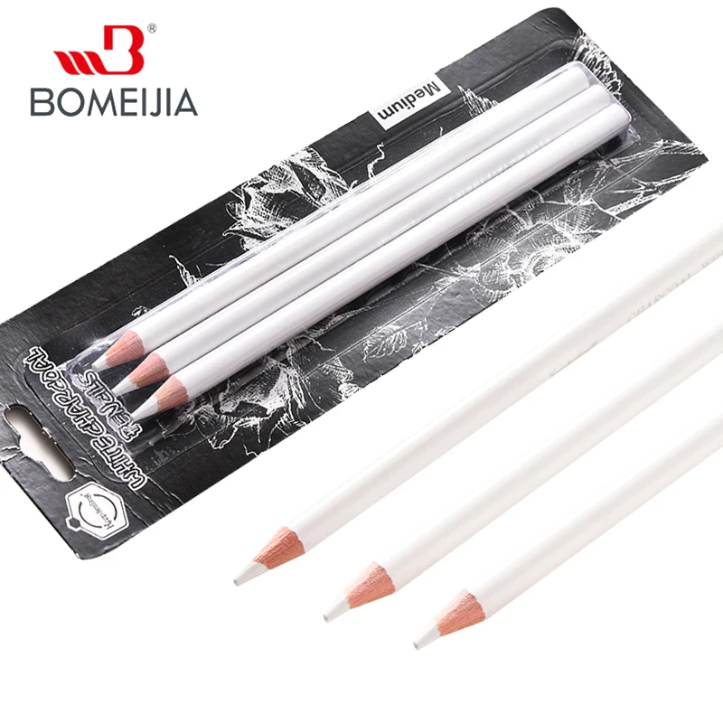 3 Trắng Than Vẽ Phác Họa Bút Chì Bộ Chuyên Nghiệp Chuẩn Bút Chì Vẽ Bút Chì Bộ Cho Trường Học Công Cụ Tranh Nghệ Thuật Tiếp Liệu