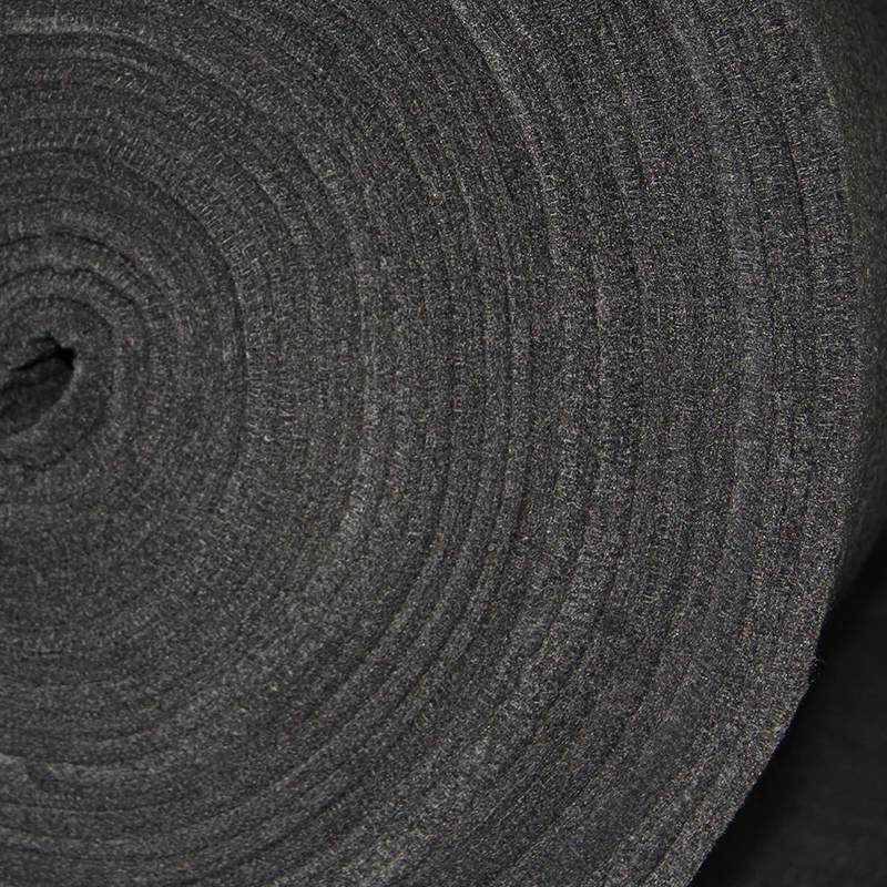 สินค้าใหม่มาใหม่ Soft Graphite Carbon Felt สูงอุณหภูมิคาร์บอนไฟเบอร์สําหรับการปนเปื้อนการดูดซับทําความสะอาด 1 ชิ้น