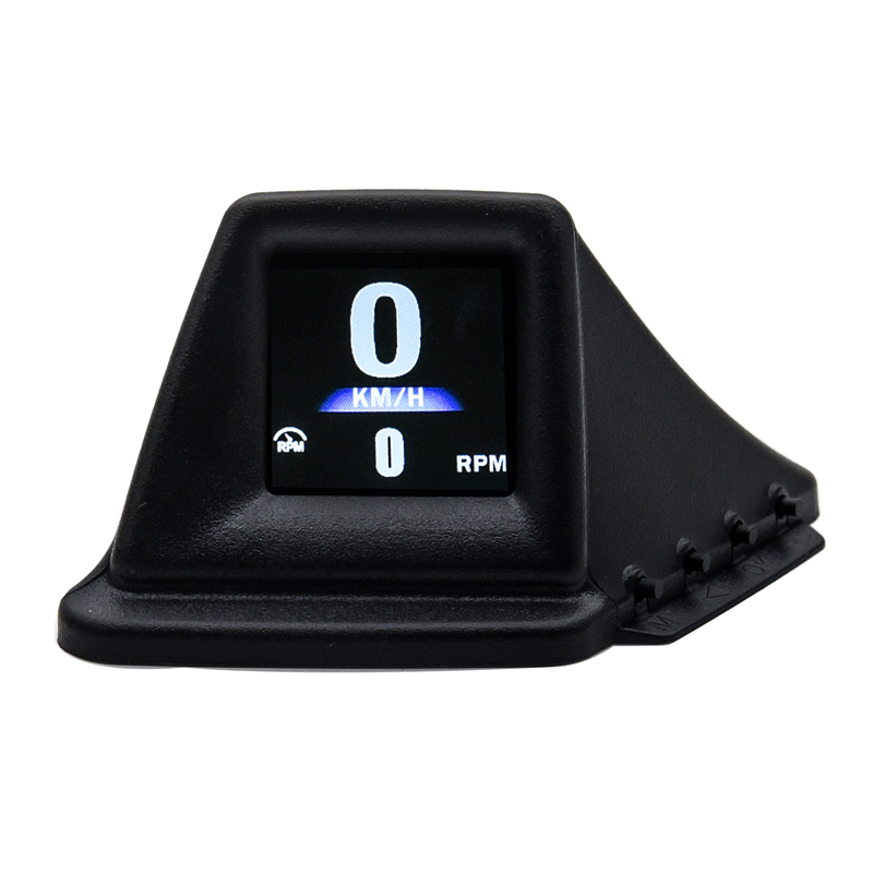 Multi Função HUD Gadget, OBD2 + GPS, computador de bordo, A-pilar Trim instalar, RPM Turbo Pressão do óleo, Temp água, velocímetro GPS, Novo
