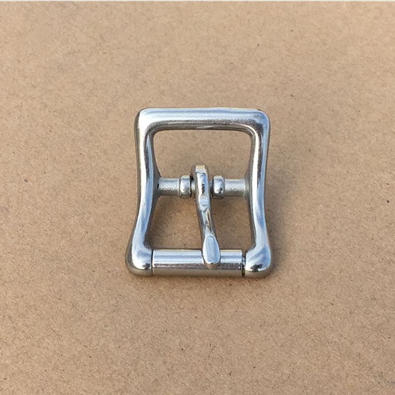 10 шт., кожаные пряжки из нержавеющей стали