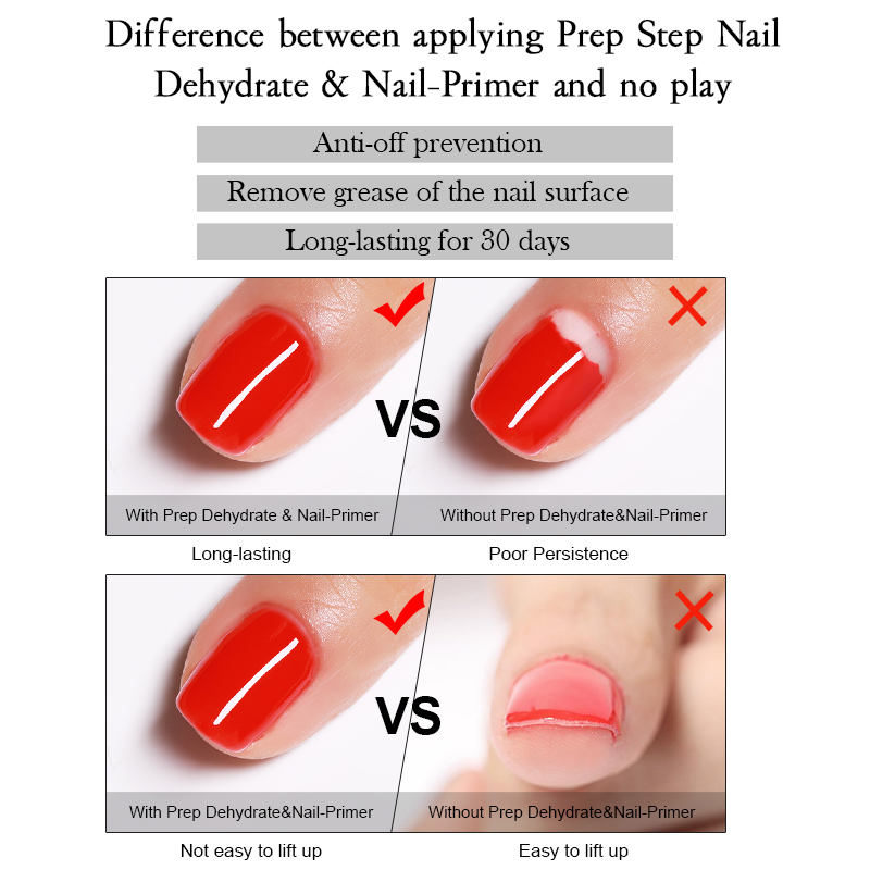 Tiểu SURGAR Móng Tay-Mồi Và Móng Prep Dehydrator Bộ 15ML Không Cần UV LED Đèn Manicures Móng Tay NGHỆ THUẬT Gel Móng Tay Thiết Kế Ba Lan