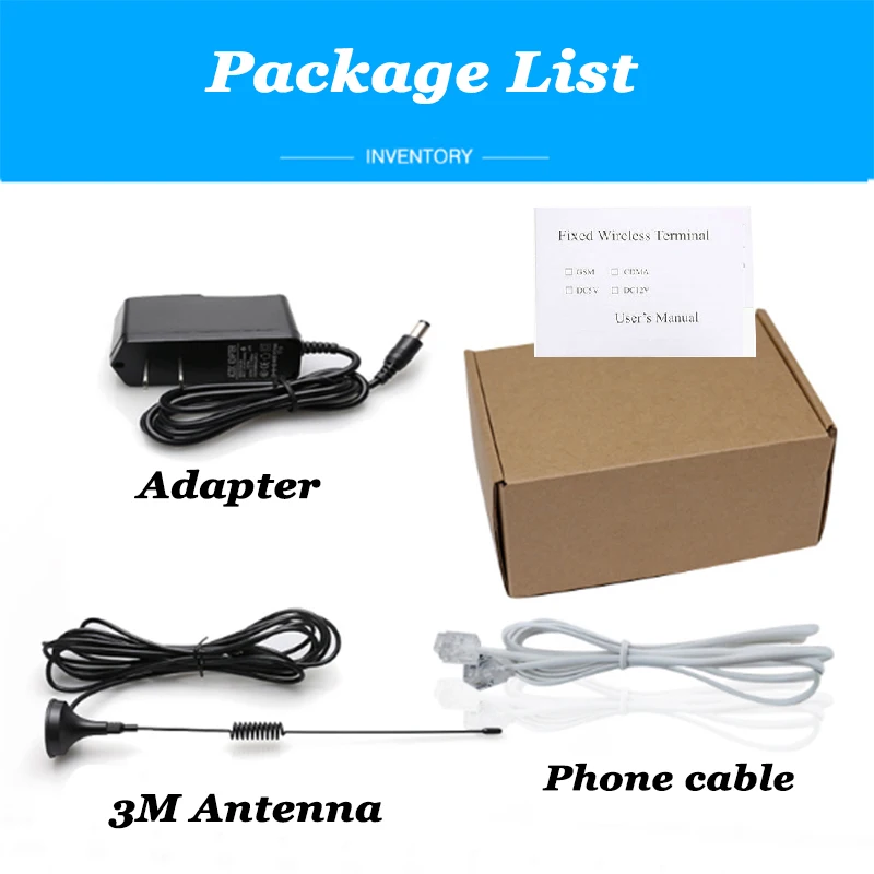 4G LTE OR 3G OR 2G GSM Dialer Fixed Wireless Terminal FWT DTMF Network Connect Landline Phone Desktop Phone PABX