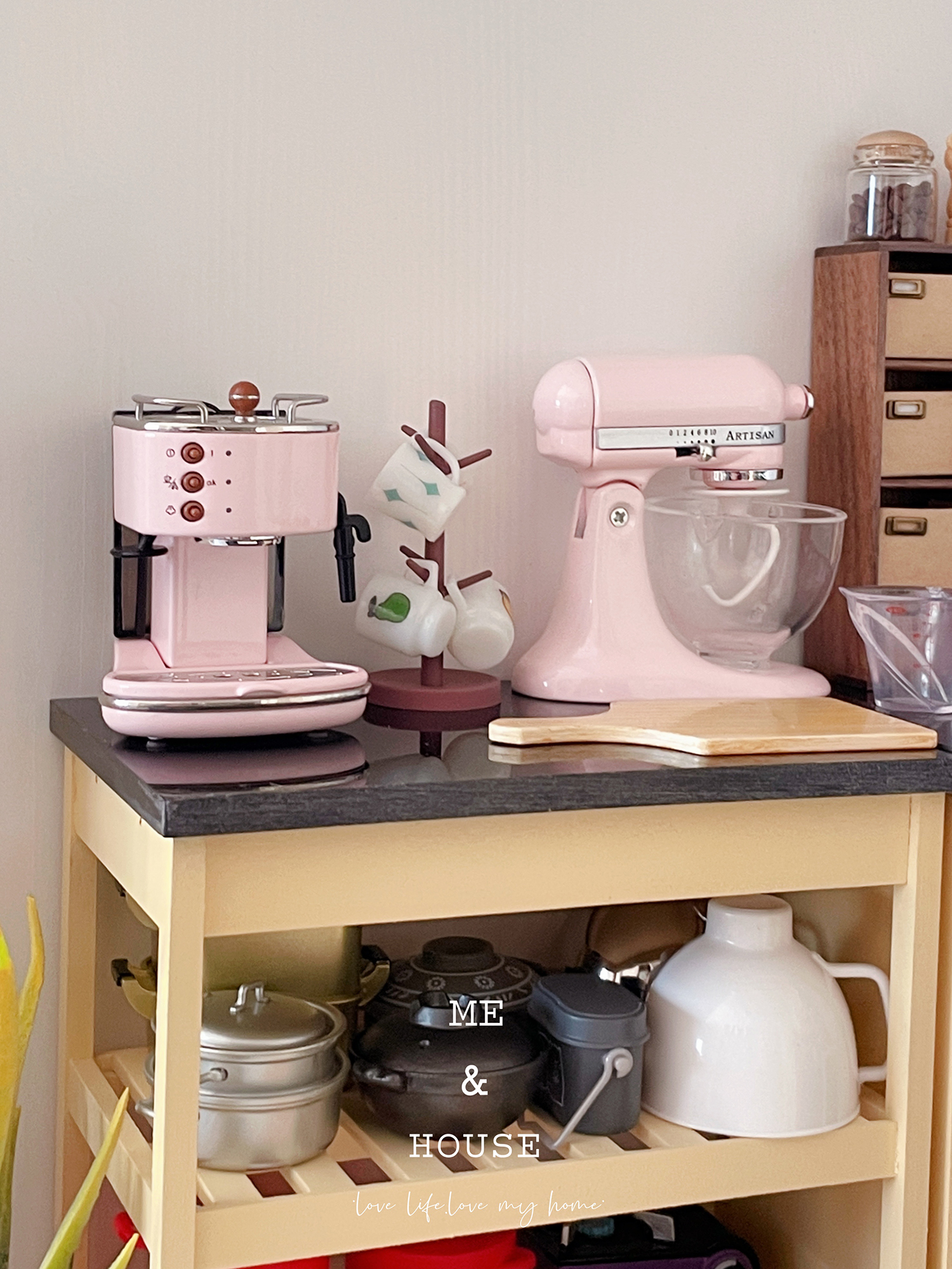 1/6 модель кукольного дома, мебельные аксессуары, мини-модель, глянцевая ретро-кофемашина