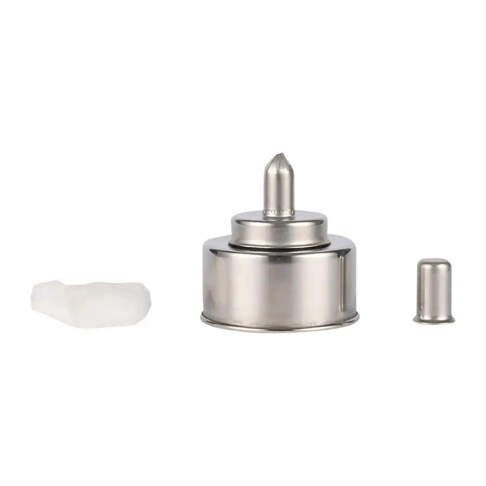 200 Ml Thép Không Gỉ Rượu Đốt Đèn Sinh Học Hóa Học Nha Khoa Phòng Đèn Bấc Thủ Công Làm Việc Làm Nóng Dụng Cụ Laborotary Dụng Cụ