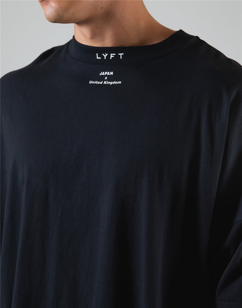 Camiseta deportiva de algodón para gimnasio de Japón y Reino Unido, camiseta para correr de manga corta para hombre, camisetas de entrenamiento para hombre, camisetas holgadas de talla grande M-XXXL para Fitness