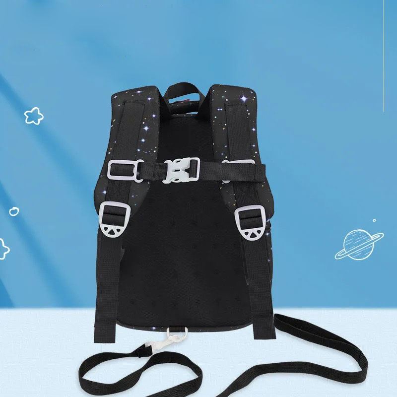 3D Rocket Childrens Backpack Astronauts School Bags Waterproof Cartoon Kid kindergarten Primary School Bag For Boys Girls